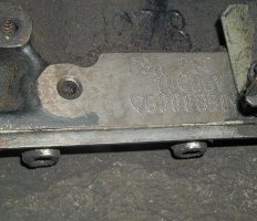 Razba č. motora - originál Razba č. motora - originál